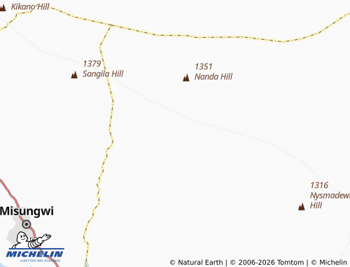 MICHELIN Sumve map - ViaMichelin