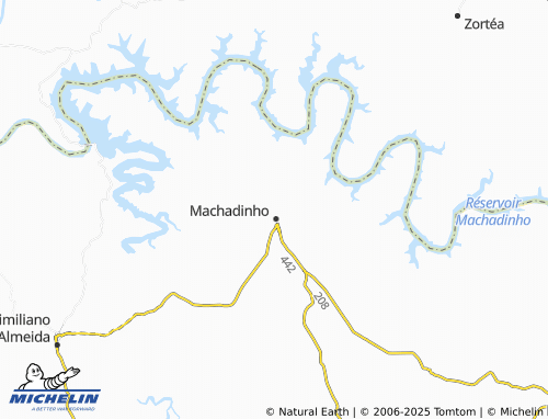 MICHELIN Canudinho map - ViaMichelin