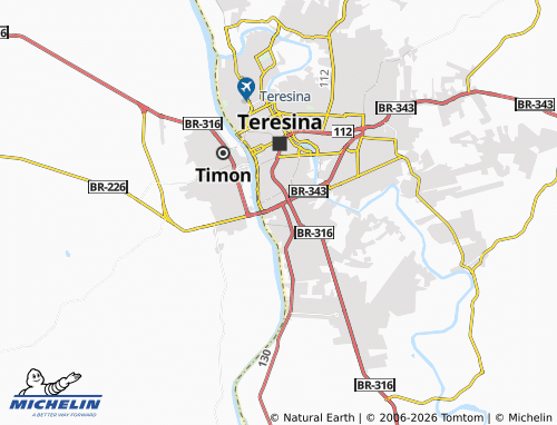 Mappa MICHELIN Parque São José - ViaMichelin