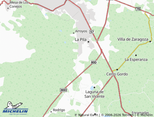 MICHELIN Cerritos map - ViaMichelin