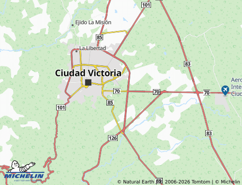 Carte MICHELIN Bambú - ViaMichelin