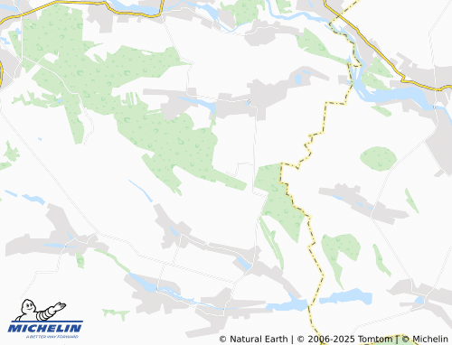 MICHELIN Partyzanske map - ViaMichelin