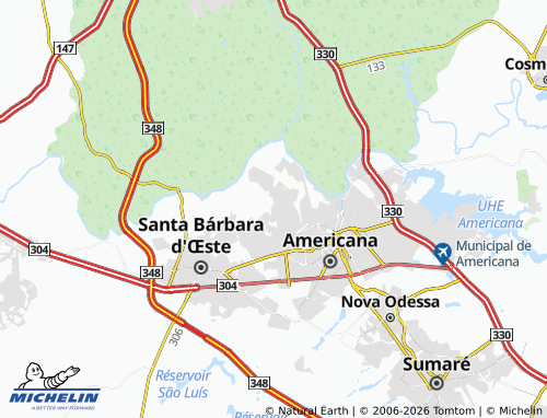 Mapa MICHELIN Frezarin - ViaMichelin