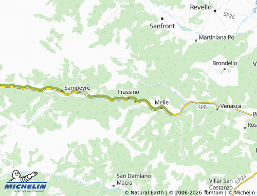 Mapa MICHELIN Frassino - ViaMichelin