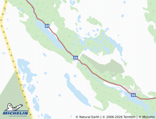 MICHELIN Hamrafjället map - ViaMichelin
