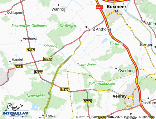 MICHELIN Westerbeek map - ViaMichelin