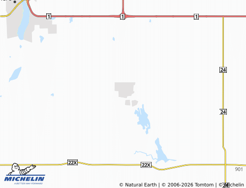 MICHELIN Langdon map - ViaMichelin