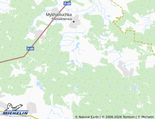 MICHELIN Konotop map - ViaMichelin