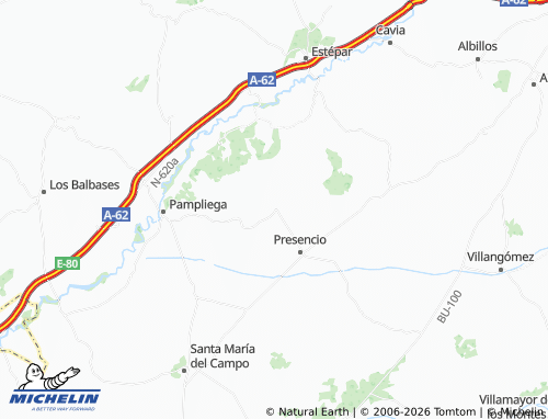 MICHELIN Mazuela map - ViaMichelin