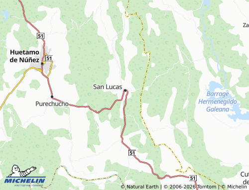 Mapa MICHELIN Arboledas - ViaMichelin