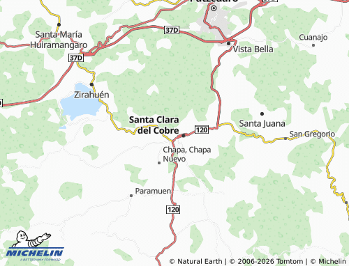 Mappa MICHELIN La Estrella - ViaMichelin