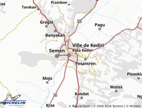 Carte MICHELIN Setono Pande - ViaMichelin