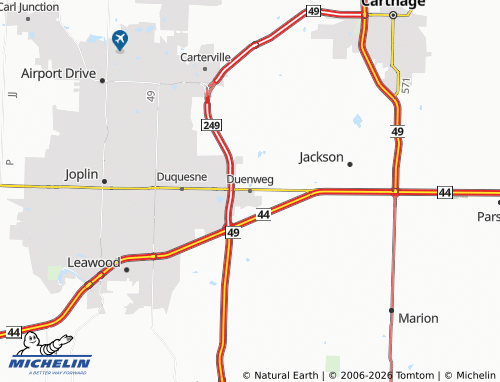 Mapa MICHELIN Duenweg - ViaMichelin