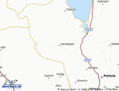 Mappa MICHELIN Kardeştepe - ViaMichelin