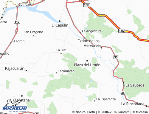 Mapa MICHELIN El Valenciano - ViaMichelin