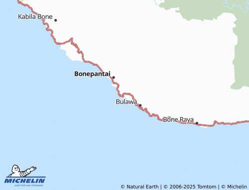 MICHELIN Uabanga map - ViaMichelin