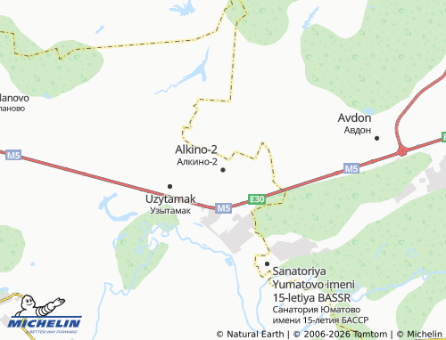 MICHELIN-Landkarte Alkino-2 - ViaMichelin