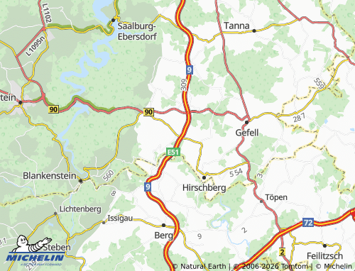 MICHELIN-Landkarte Göritz - ViaMichelin