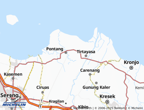 MICHELIN Kemanisan map - ViaMichelin