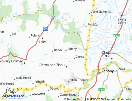 Mappa MICHELIN Boťany - ViaMichelin
