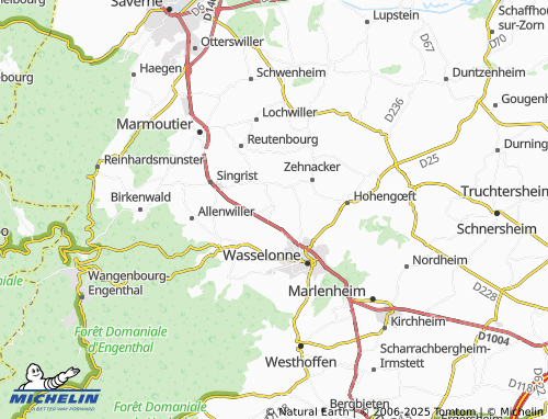 MICHELIN Crastatt map - ViaMichelin