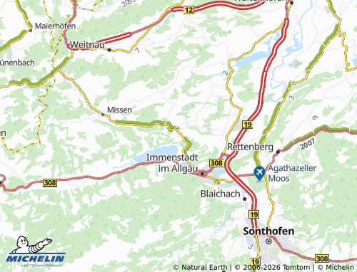 MICHELIN Zaumberg map - ViaMichelin