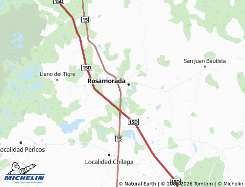 MICHELIN-Landkarte Insurgentes - ViaMichelin