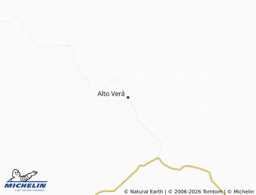 MICHELIN Alto Verá map - ViaMichelin
