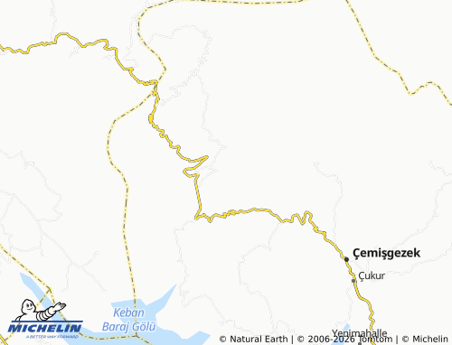 Kaart MICHELIN Güneybaşı - ViaMichelin