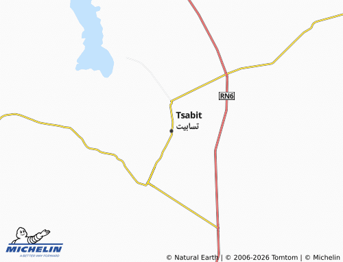 Carte MICHELIN Tsabit - ViaMichelin