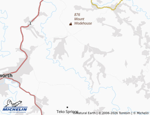 MICHELIN-Landkarte eSirhosheni B - ViaMichelin