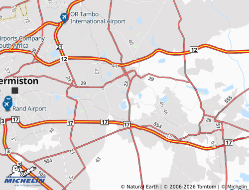 Mappa MICHELIN Rangeview Camp - ViaMichelin