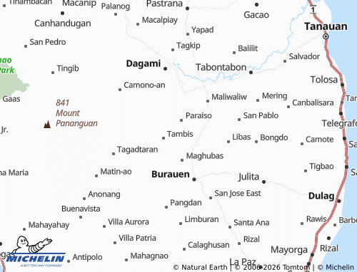 MICHELIN Cadahunan map - ViaMichelin