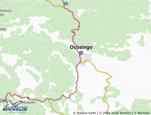 MICHELIN Patria Nueva map - ViaMichelin