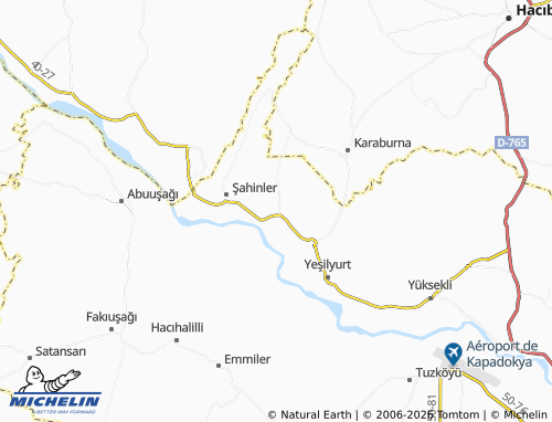 Mapa MICHELIN Yeşilli - ViaMichelin