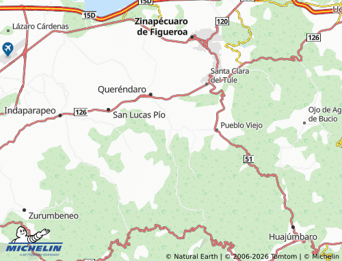 Mappa MICHELIN Río de Parras - ViaMichelin