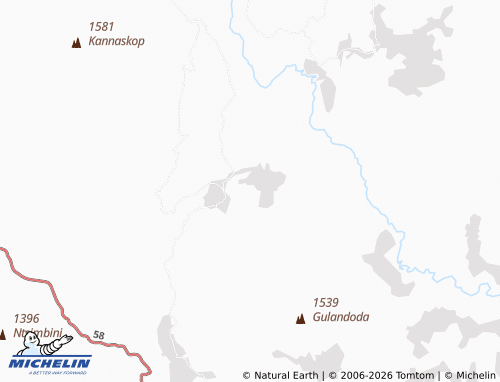 MICHELIN-Landkarte KuNtaka B - ViaMichelin