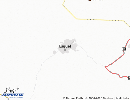 Mapa MICHELIN Esquel - ViaMichelin