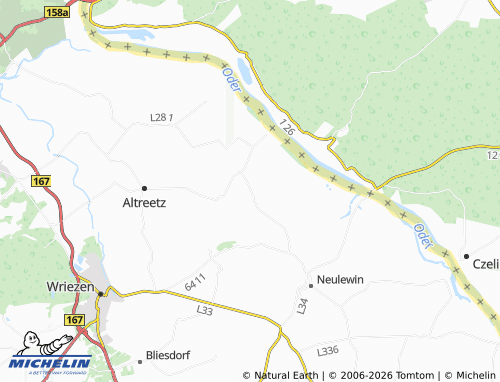 Mappa MICHELIN Neulietzegöricke - ViaMichelin