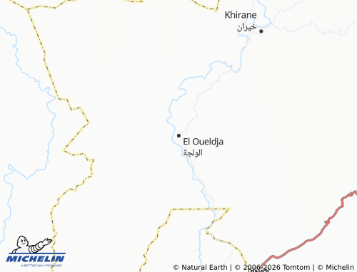 Carte MICHELIN El Oueldja - ViaMichelin
