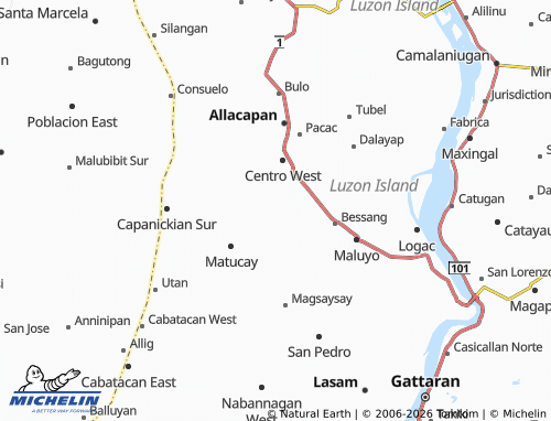 MICHELIN Capagaran map - ViaMichelin