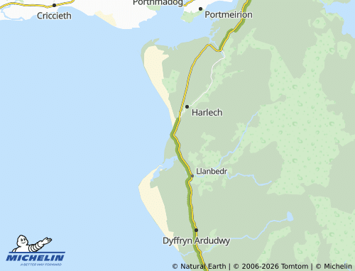 Mappa MICHELIN Llanfair - ViaMichelin