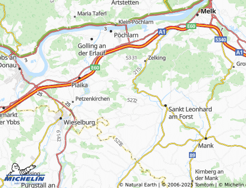 MICHELIN Baulanden map - ViaMichelin