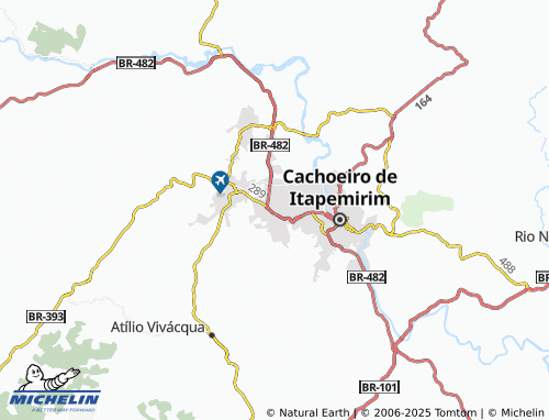 MICHELIN Caiçara map - ViaMichelin