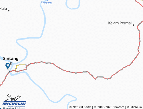MICHELIN Kelam Sejahtera map - ViaMichelin
