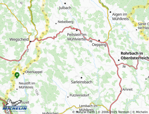 MICHELIN-Landkarte Wolf - ViaMichelin