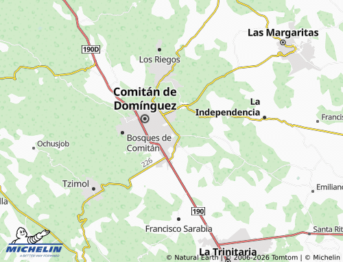 Mappa MICHELIN Villas El Rosario - ViaMichelin