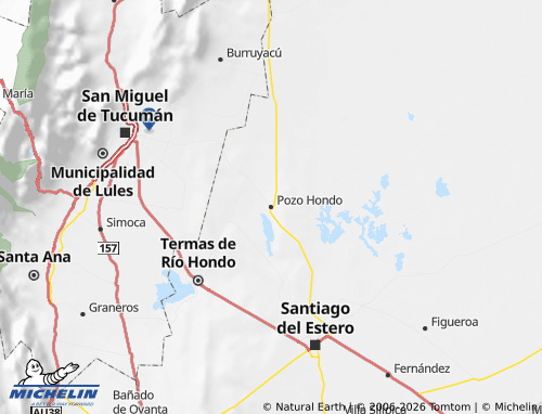 MICHELIN Jiménez map - ViaMichelin