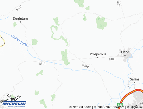 Mapa MICHELIN Blackwood - ViaMichelin