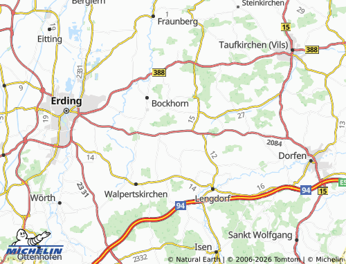 MICHELIN-Landkarte Polzing - ViaMichelin